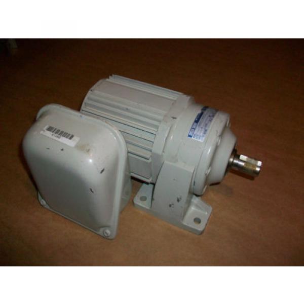 Sumitomo Cyclo Drive 3 Phase Gear Motor CNHM01-5075-6  1/8 HP  6 Ratio #1 image