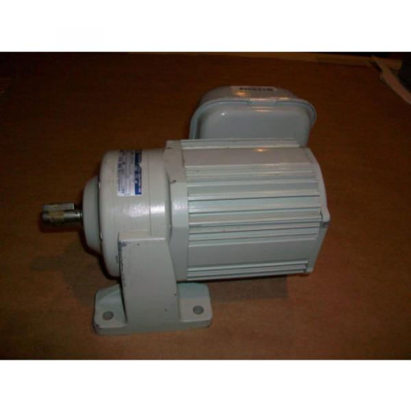 Sumitomo Cyclo Drive 3 Phase Gear Motor CNHM01-5075-6  1/8 HP  6 Ratio #2 image