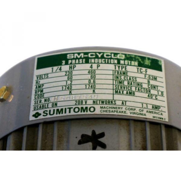 Origin SUMITOMO CNHM024075YA17 SM-CYCLO SPEED REDUCER TYPE TC-F #5 image