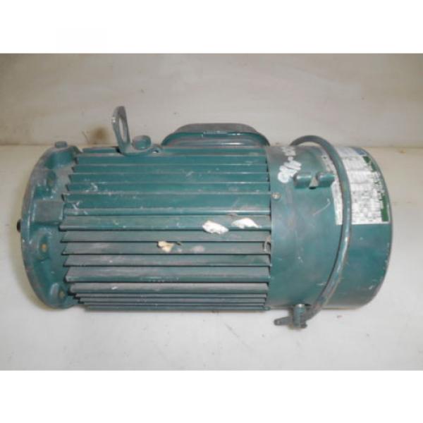 SUMITOMO 1 HP 1750  RPM  230-460V V  60 HZ  3 PH  INDUCTION MOTOR W/ BRAKE  USED #1 image