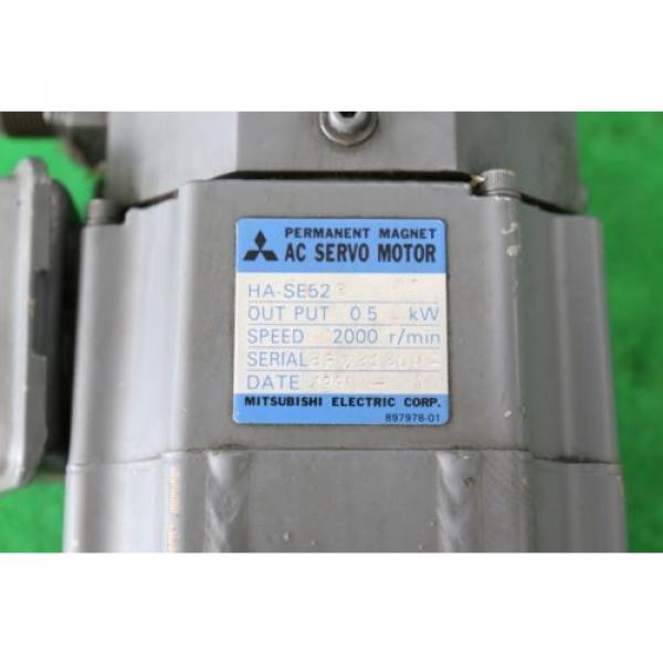 MITSUBISHI HA-SE52G Servo Motor, SUMITOMO HMV-210 Cyclo Drive #2 image