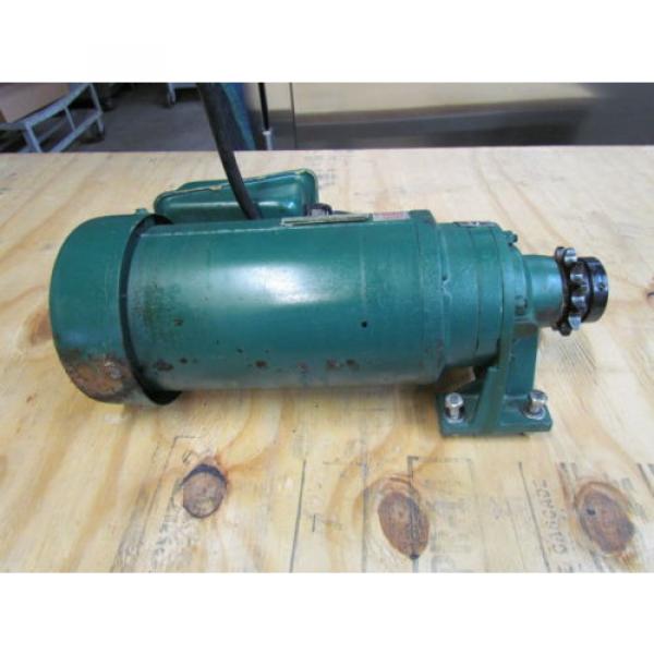 SUMITOMO; SM-CYCLO 1Ph Motor; Model S-TC-F; 1/3HP; 115/230 Volts; W/43:1 Ratio #6 image