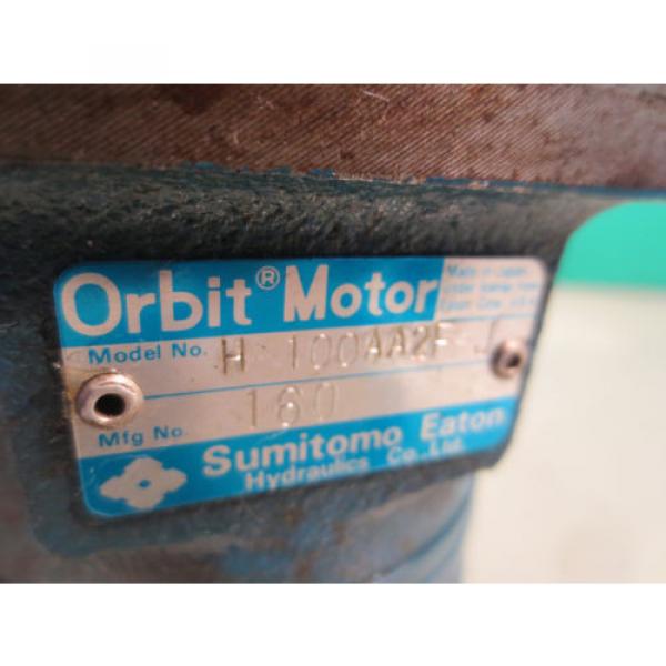 SUMITOMO ORBIT MOTOR H 100AA2F-J 160 #3 image