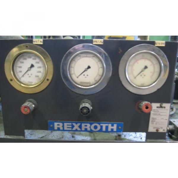 Rexroth 150 hp Hydraulic Power Unit pumps 5000 psi 310 gpm 400 gal tank HUGE #3 image