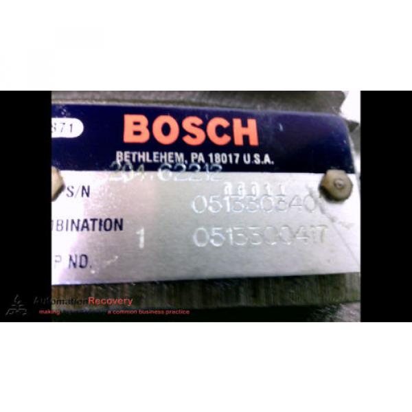 BOSCH REXROTH 0513303401 HYDRAULIC VANE pumps ASSEMBLY #199004 #1 image