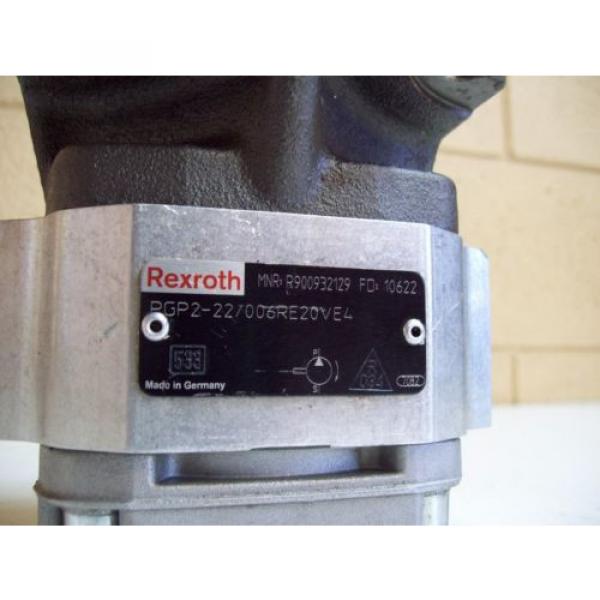 REXROTH PGP2-22/006RE20VE4 HYDRAULIC GEAR pumps - USED - FREE SHIPPING #2 image