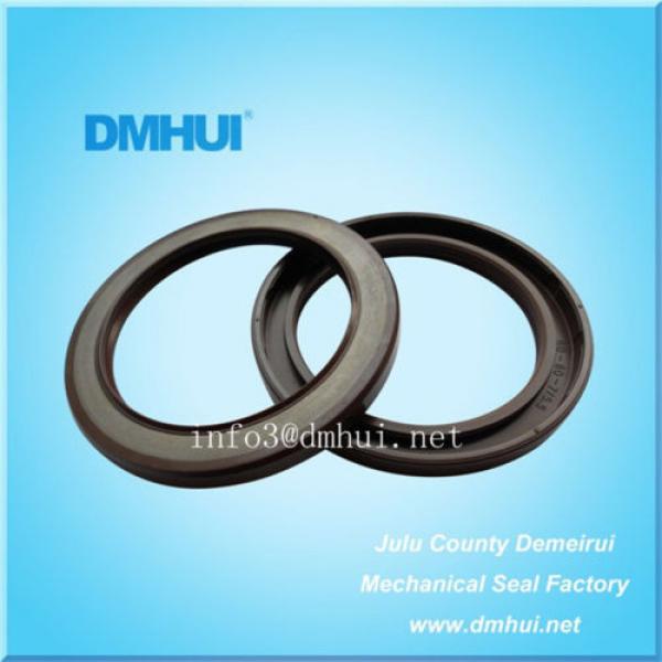 Rexroth hydraulic pumps rubber oil Seal 60x80x7/55 VITON/FKM BAFSL1SF #1 image