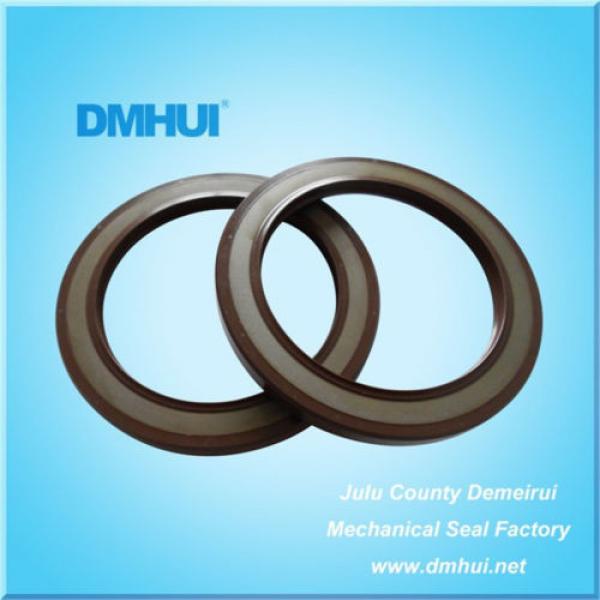 Rexroth hydraulic pumps rubber oil Seal 60x80x7/55 VITON/FKM BAFSL1SF #4 image