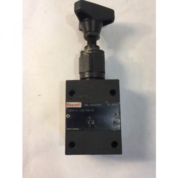 REXROTH R900458278 - Pressure Control Valve DBDH 6 G18/315/12 #3 image