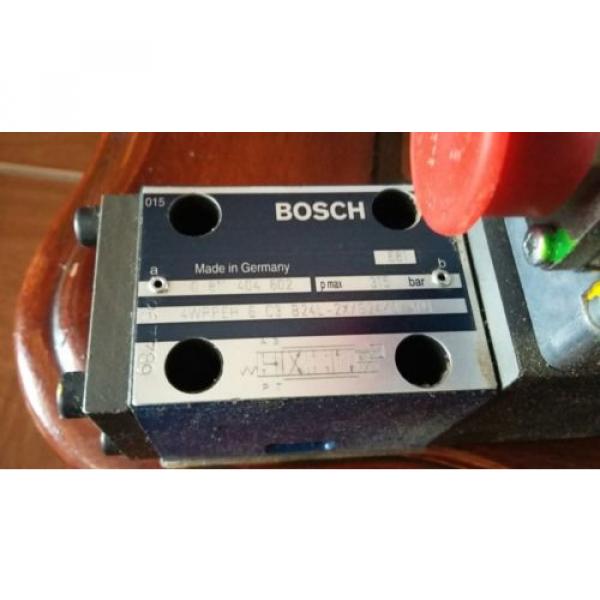 Bosch 0811-404-602 Proportional Valve Rexroth 4WRPEH6C3B24L-2X/G24K0/A1M Origin #3 image