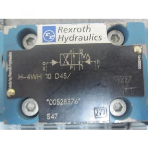 Origin REXROTH DIRECTIONAL VALVE # H-4WH-10-D45 #2 image