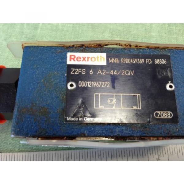 REXROTH HYDRAULIC CHECK VALVE  Z2FS 6-A2-44/2QV R900439389 FD 88806 #1 image