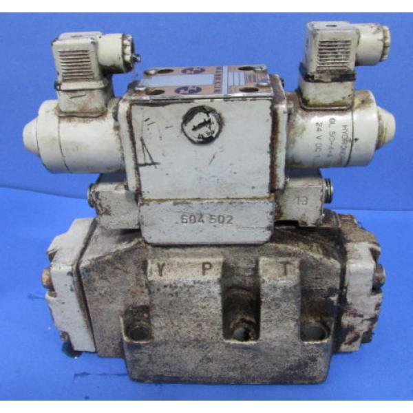 MANNESMANN REXROTH DIRECTIONAL VALVE W/ MANIFOLD #2 image