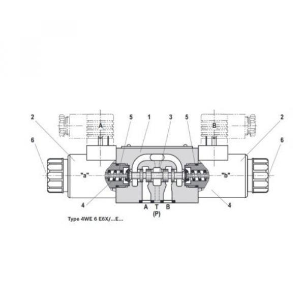 Rexroth valve R900549534 // Solenoid valve 4WE 6 HA62/EG24N9K4 origin, never used #2 image