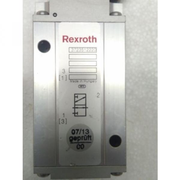 3723512220 REXROTH PNEUMATICS 3/2 WAY SOLENOID VALVE 24VDC Aventics Wabco Marine #2 image