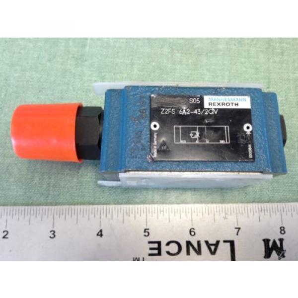 REXROTH HYDRAULIC CHECK VALVE  Z2FS 6-A2-43/2QV #1 image