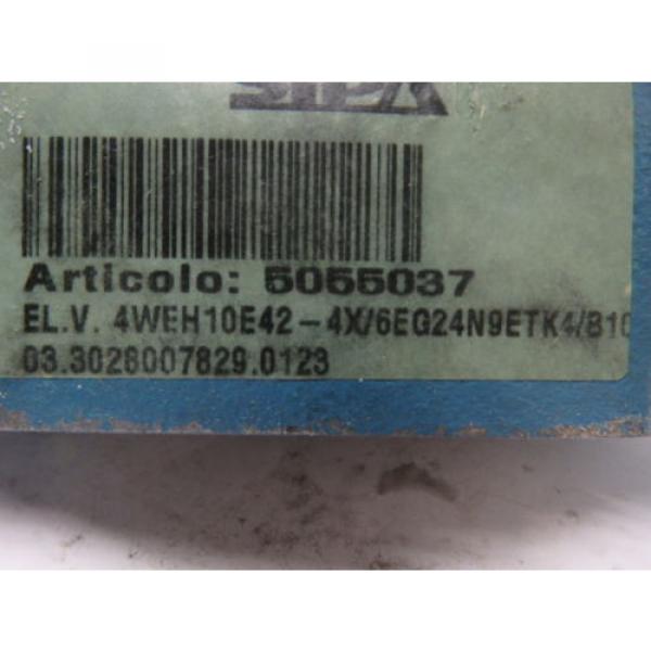 Rexroth 4WEH 10 E42-4X/6EG24N9ETK4/B10 Solenoid Operated Directional Spool Valve #7 image