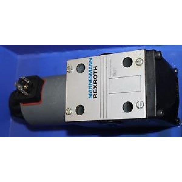 MANNESMANN REXROTH MANUAL OPERATION VALVE W SOLENOID  MODEL: 4WE6E60/CG24N9Z4 #1 image