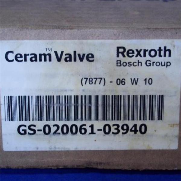 REXROTH BOSCH GROUP 150PSI, CERAM VALVE GS-020061-03940 Origin #2 image