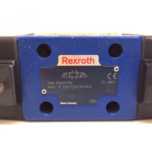 Solenoid Valve 4WE-10-E33/CW110N9K4 Rexroth 4WE10E33/CW110N9K4 R900597186 origin #2 image