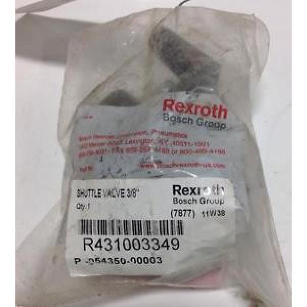 REXROTH 3/8#034; SHUTTLE VALVE R431003349 NIB #1 image