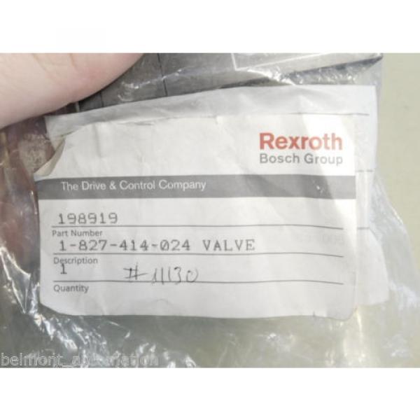 BRAND Origin - Rexroth Bosch 1-827-414-024 198919 Pilot Valve 3/2ND-110AC #2 image