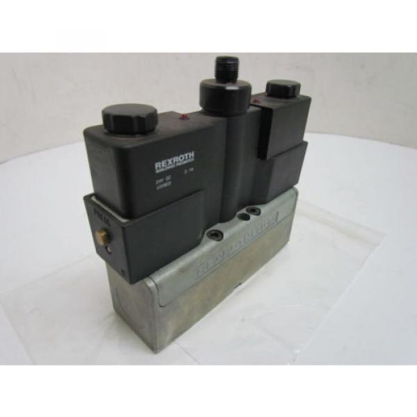 Rexroth Ceram GT-010062-00909 Double Solenoid Valve 4-Pin 24VDC ISO Sz 1 #7 image