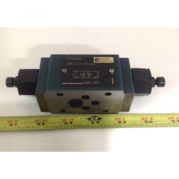 REXROTH HYDRAULICS MANIFOLD BLOCK VALVE 00481624 #1 image