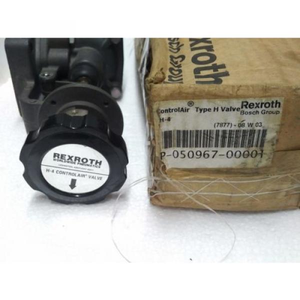 R431002818 REXROTH P50967-1 Aventics Pneumatics  H-4 CONTROL AIR VALVE, 0-65 PSI #7 image