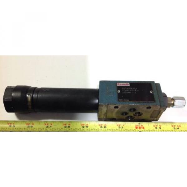 REXROTH PRESSURE REDUCING VALVE R978008323 / ZDR6DP7-43/210YMV/12 99088 #1 image