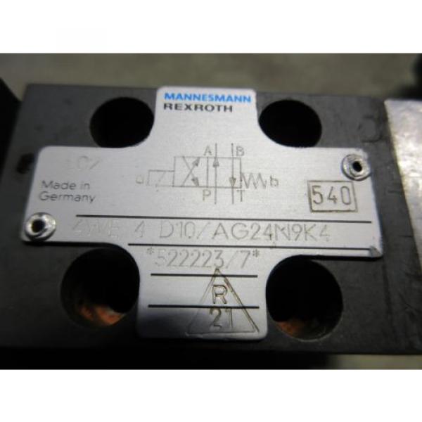 REXROTH SOLENOID VALVE 4WE 4 D10/AG24N9K4  522223/7 4WE4D10/AG24N9K4 #3 image