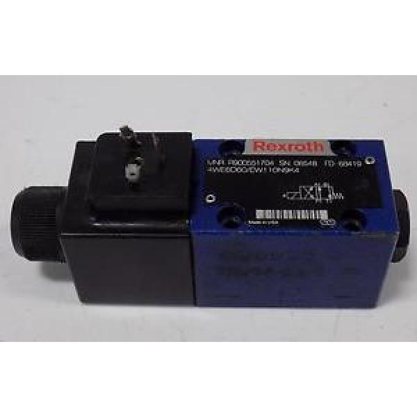 REXROTH SOLENOID VALVE 4WE6D60/EW110N9K4 R900551704 #1 image