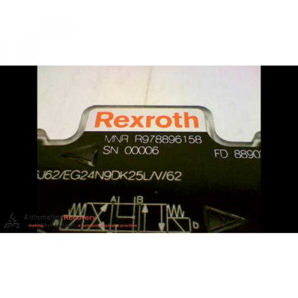 REXROTH R978896158 DOUBLE SOLENOID 4-WAY DIRECTIONAL CONTROL VALVE, Origin #173743 #1 image