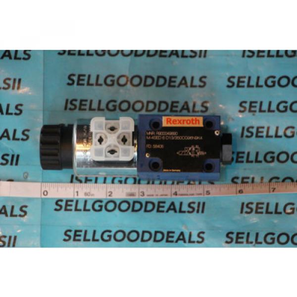 Rexroth R900049890 M-4SED6D13/350CG96N9K4 Hydraulic Solenoid Valve 80/96VDC origin #1 image