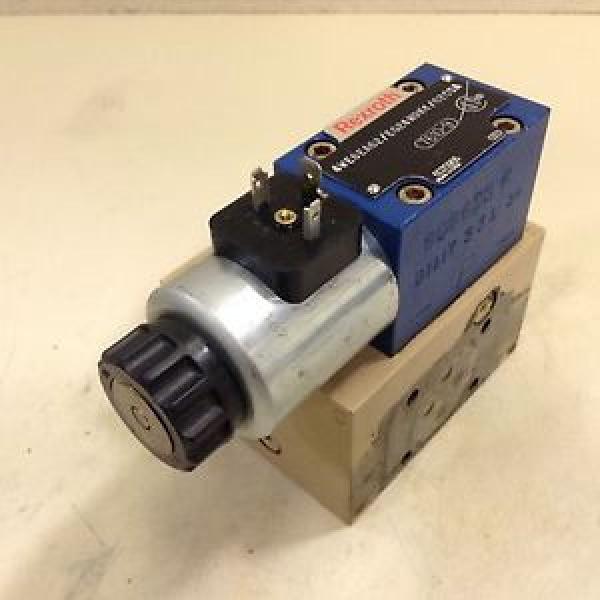 Rexroth Valve 4WE6EA62/EG24N9K4/62CSA Used #80621 #1 image