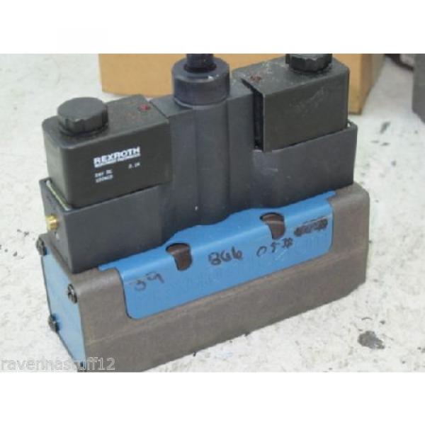 Rexroth GS-020052-00909 24VDC Solenoid Valve origin no Box #1 image