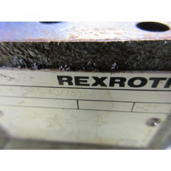 REXROTH VALVE UNIT ZDR 6 DP1-40/75YM  ZDR6DP1-40/75YM #4 image