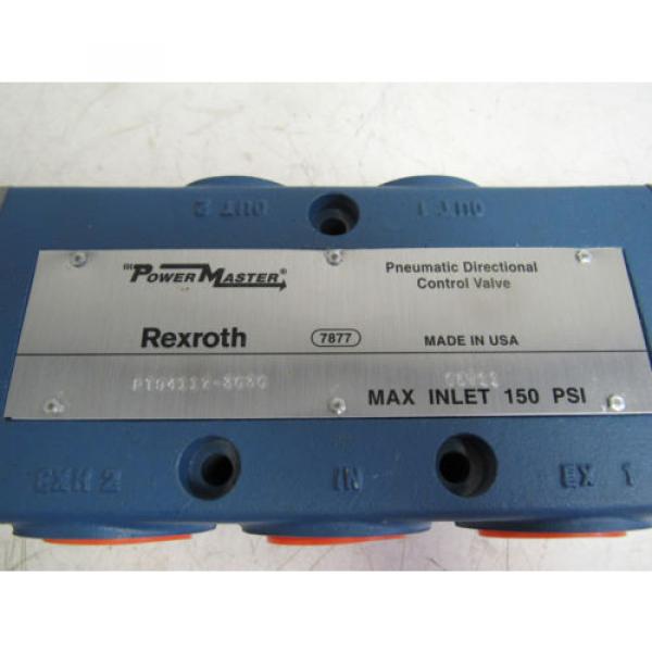 REXROTH PT94117-3030/PT-094117-03030 PNEUMATIC DIRECTIONAL CONTROL VALVE NIB #2 image