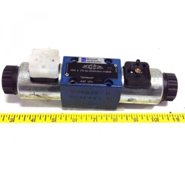 REXROTH HYDRAULIC DIRECTIONAL CHECK VALVE 4WE6J7362/EG24N9K4/A12B08 102657 #1 image