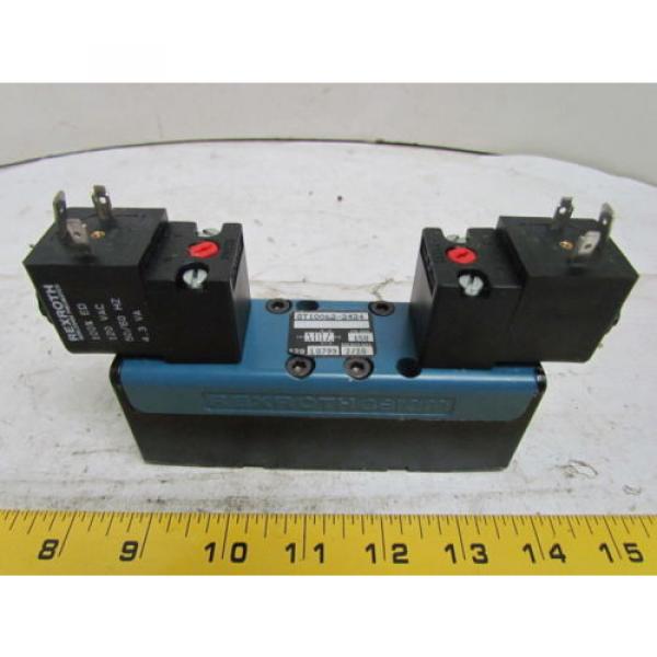 Rexroth GT-010062-02424 L0799 Double Solenoid Ceram Valve 150 Max PSI 120VAC NIB #6 image