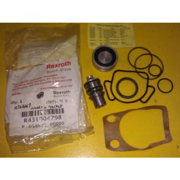 GENUINE REXROTH / BOSCH VALVE REPAIR KIT R431004798 / P-058885-00000 #2 image