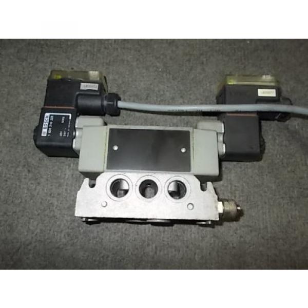 BOSCH REXROTH PNEUMATIC SOLENOID VALVE 0 820 024 602 48 or 24 volt #2 image