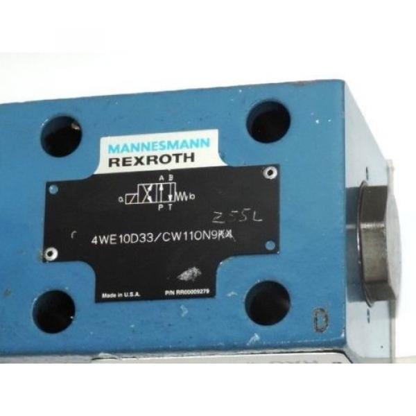 Origin MANNESMANN REXROTH 4WE10D33/CW11ON9K4 VALVE W/ 019816 L 4200 COIL, 057453 #2 image