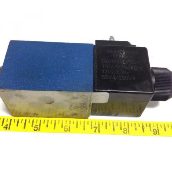 REXROTH HYDRAULIC DIRECTIONAL SOLENOID VALVE 4WE 6 JA62/EW110N9K4 102645 #2 image