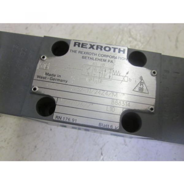 REXROTH 4WRE 6 W32-11/24Z4/M VALVE Origin #5 image