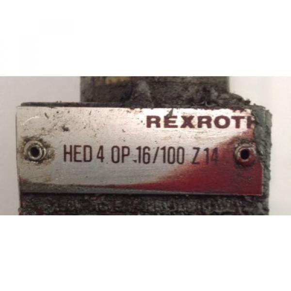 REXROTH SOLENOID VALVE HED 4 OP 16/100 Z14 #2 image