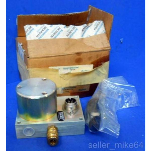 REXROTH 346 032 102 2, SOLENOID VALVE, 1/4#034; NPT, 5 PIN MALE PLUG, NIB #1 image