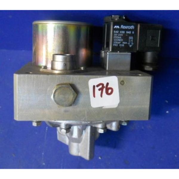 REXROTH 542-030-942-0 / 546-004-110-0 SOLENOID VALVE W/ MANIFOLD, NNB #1 image