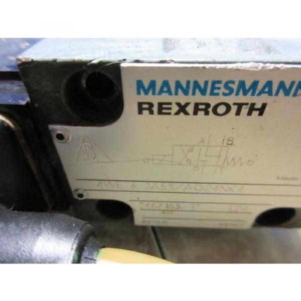 REXROTH SOLENOID VALVE 4WE 6 JA53/AG24NK4 4WE6JA53/AG24NK4 #4 image