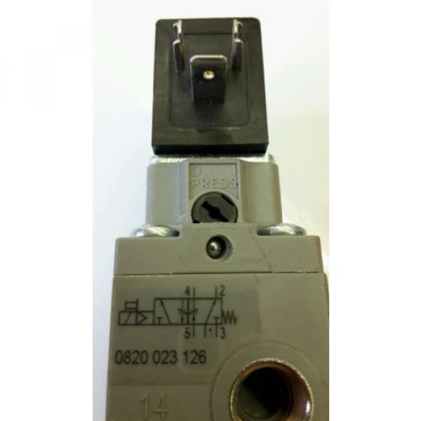 Rexroth 5/2 Wegeventil Pneumatikventil Soleniod Valve 606043 #4 image